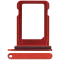 iPhone 12 Mini / 13 Mini (Kırmızı) için Tek Sim Kart Tepsisi