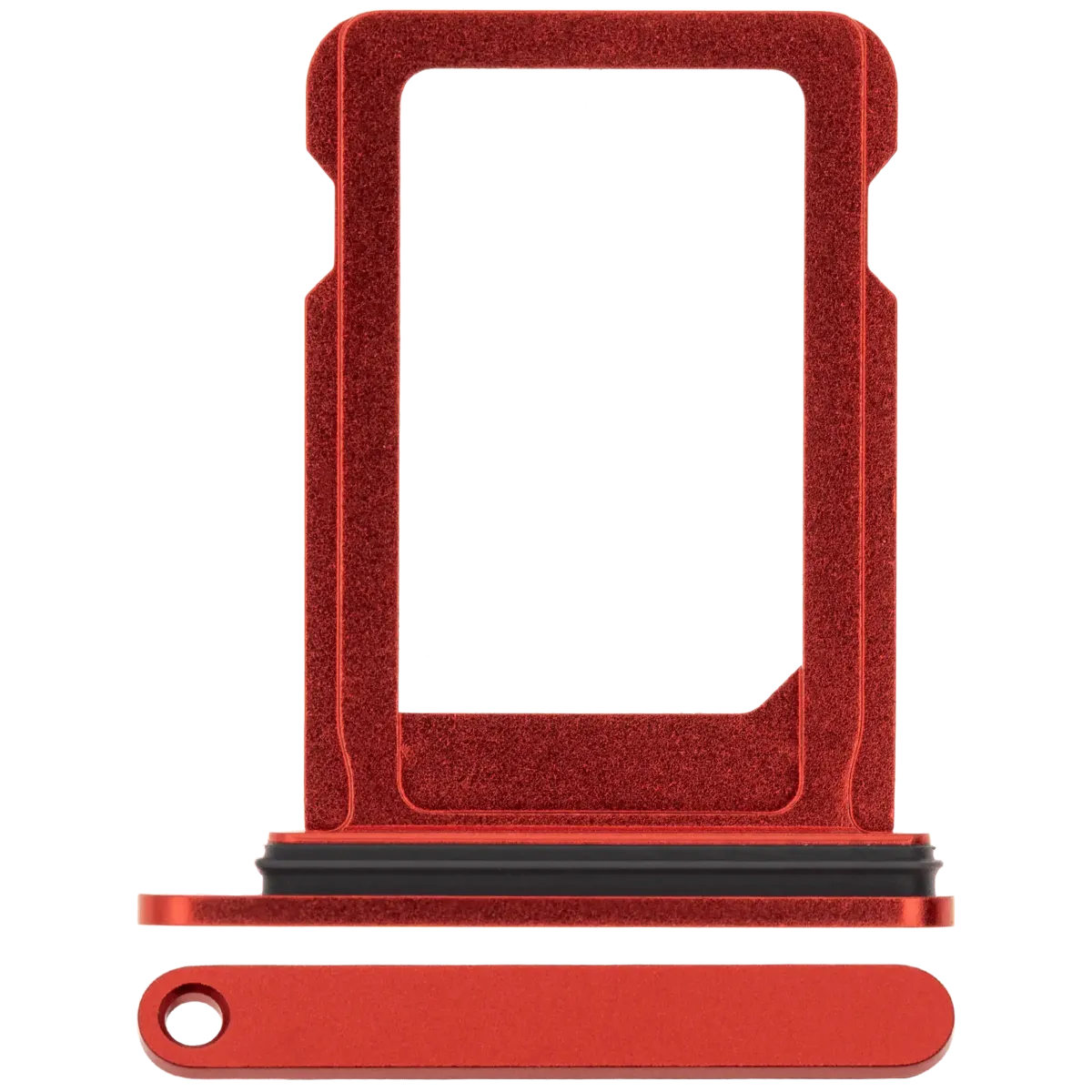 iPhone 12 Mini / 13 Mini (Kırmızı) için Tek Sim Kart Tepsisi iPhone 12 Mini / 13 Mini (Kırmızı) için Tek Sim Kart Tepsisi