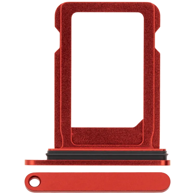 iPhone 12 Mini / 13 Mini (Kırmızı) için Tek Sim Kart Tepsisi iPhone 12 Mini / 13 Mini (Kırmızı) için Tek Sim Kart Tepsisi