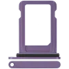 iPhone 12 Mini İçin Tek Sim Kart Tepsisi (Mor)