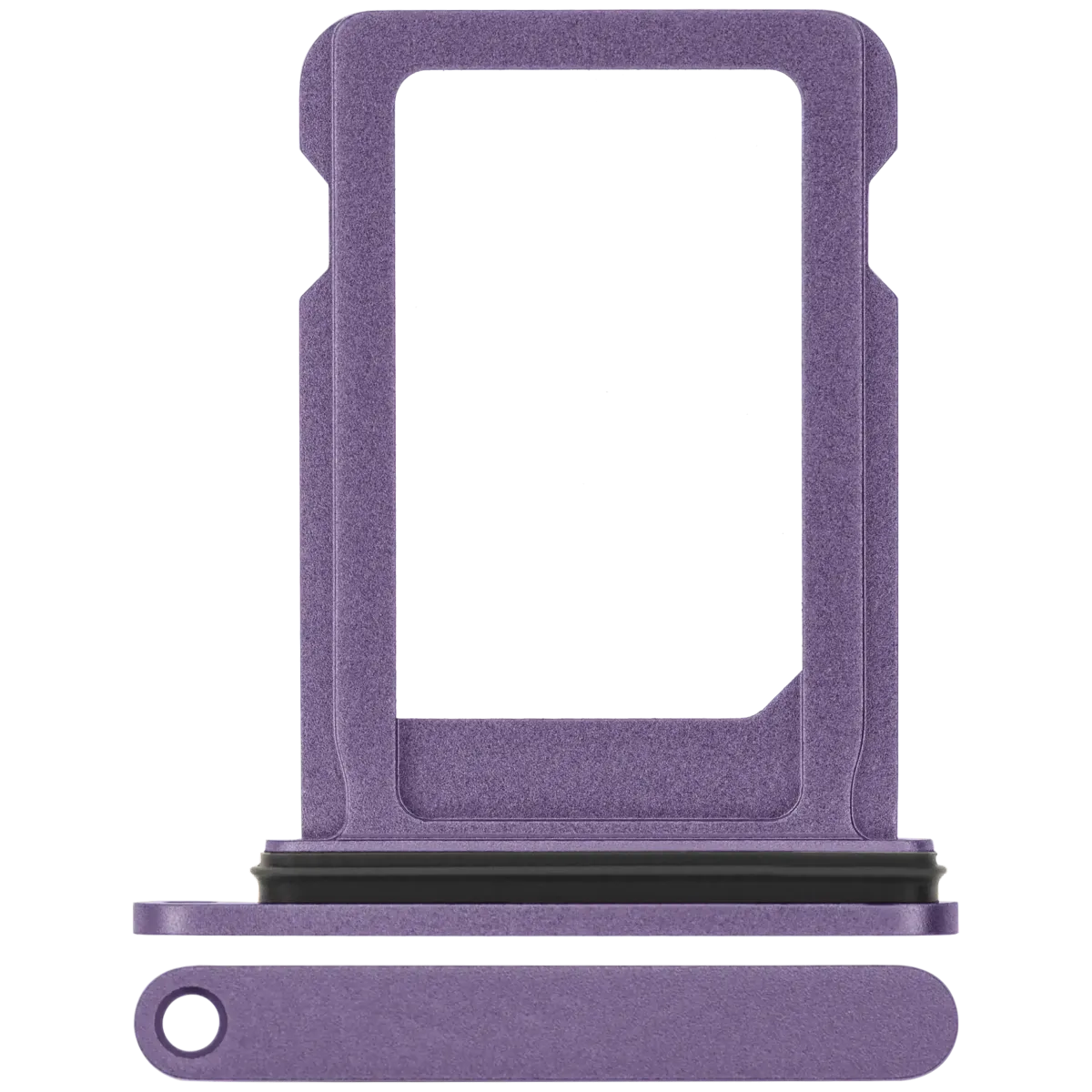 iPhone 12 Mini İçin Tek Sim Kart Tepsisi (Mor)