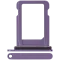 iPhone 12 Mini İçin Tek Sim Kart Tepsisi (Mor)