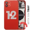 iPhone 12 için Kasa Full Set Şarj Bağlantı Noktası Flex ve Küçük Parçalarla Arka Muhafaza (AB / Global Versiyon) (Kırmızı) iPhone 12 için Kasa Full Set Şarj Bağlantı Noktası Flex ve Küçük Parçalarla Arka Muhafaza (AB / Global Versiyon) (Kırmızı)