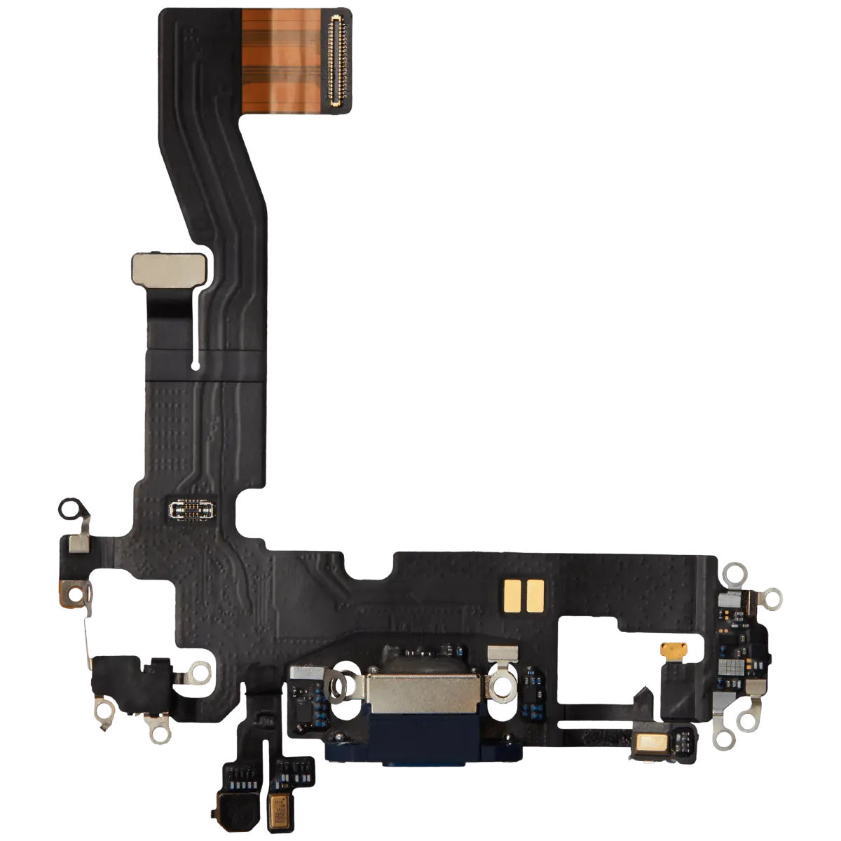 iPhone 12 için Şarj Bağlantı Noktası Esnek Kablosu (Premium) (Mavi) iPhone 12 için Şarj Bağlantı Noktası Esnek Kablosu (Premium) (Mavi)