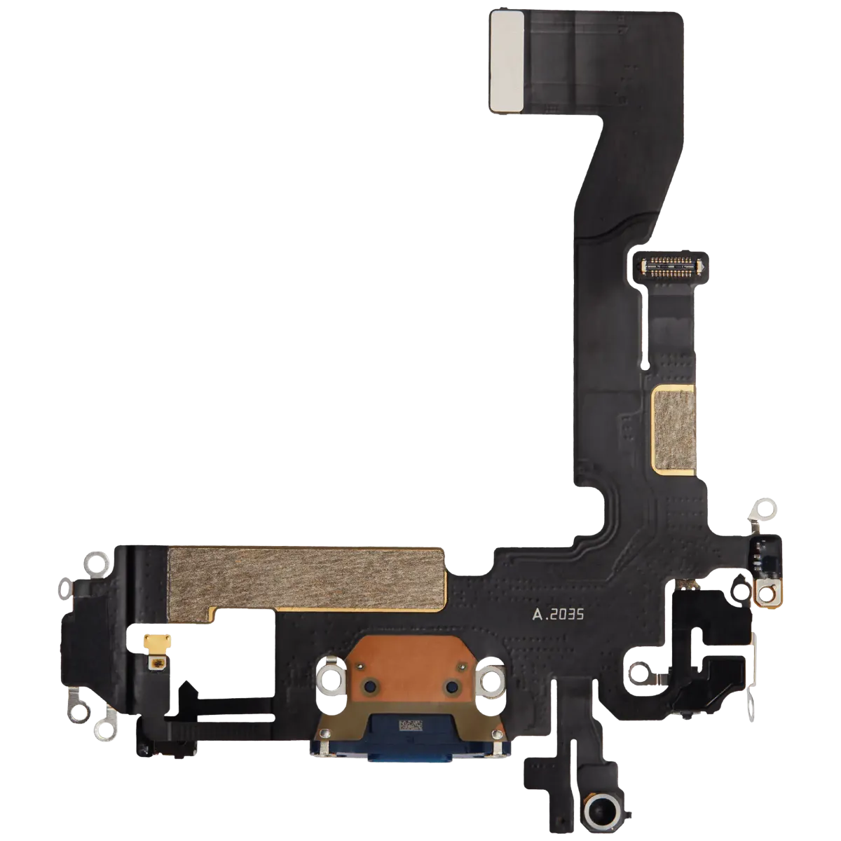 iPhone 12 için Şarj Bağlantı Noktası Esnek Kablosu (Premium) (Mavi) iPhone 12 için Şarj Bağlantı Noktası Esnek Kablosu (Premium) (Mavi)