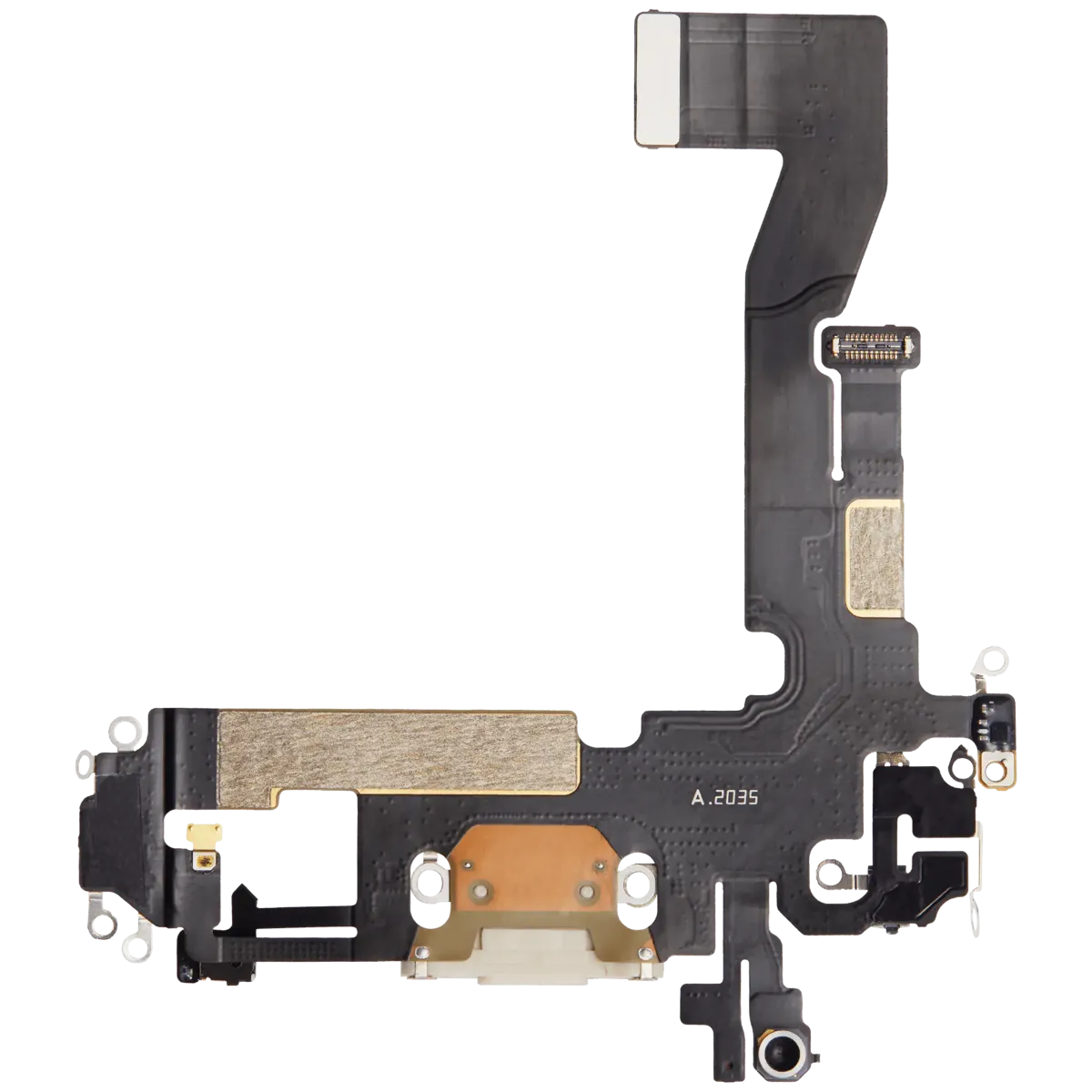 iPhone 12 için Şarj Bağlantı Noktası Esnek Kablosu (Premium) (Beyaz) iPhone 12 için Şarj Bağlantı Noktası Esnek Kablosu (Premium) (Beyaz)