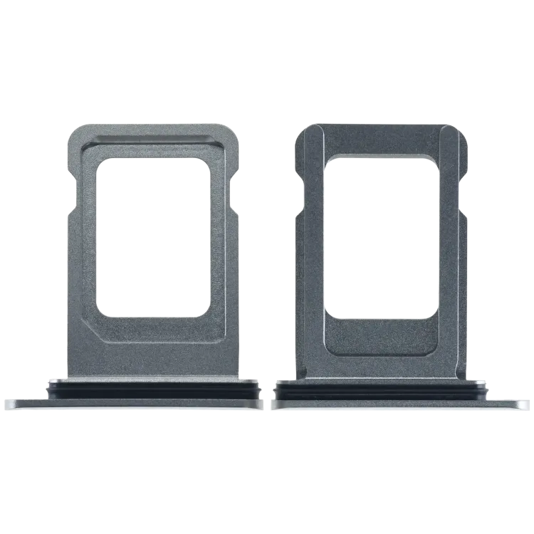 iPhone 11 Pro / 11 Pro Max için Tek Sim Kart Tepsisi (Servis Paketi) (Gümüş)
