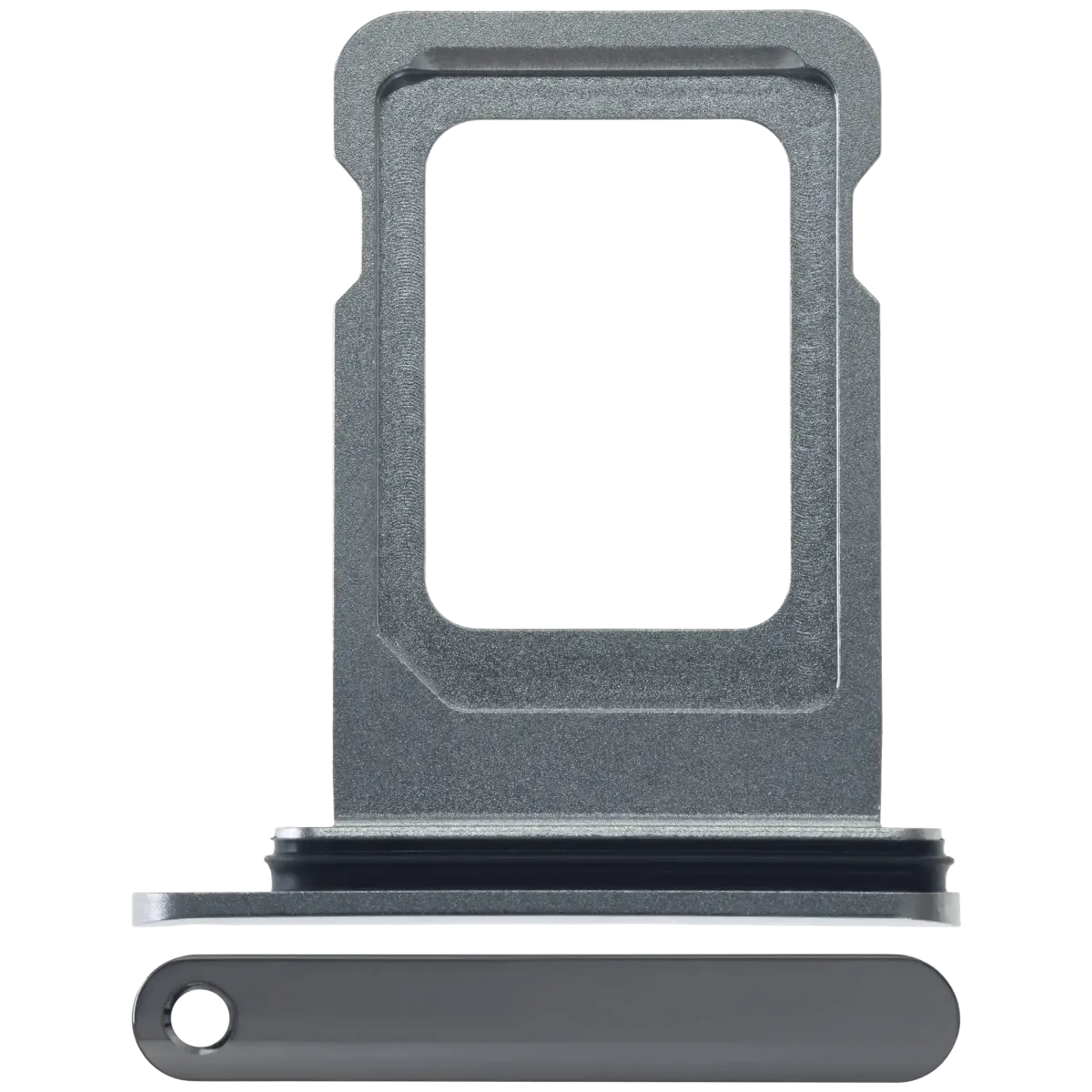 iPhone 11 Pro / 11 Pro Max için Tek Sim Kart Tepsisi (Servis Paketi) (Gümüş)