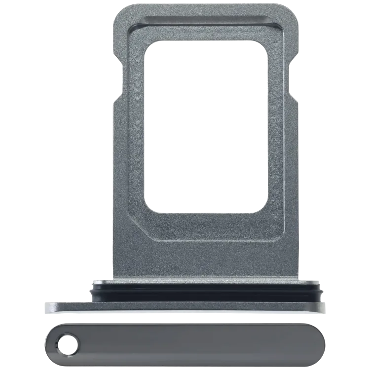 iPhone 11 Pro / 11 Pro Max için Tek Sim Kart Tepsisi (Servis Paketi) (Gümüş)