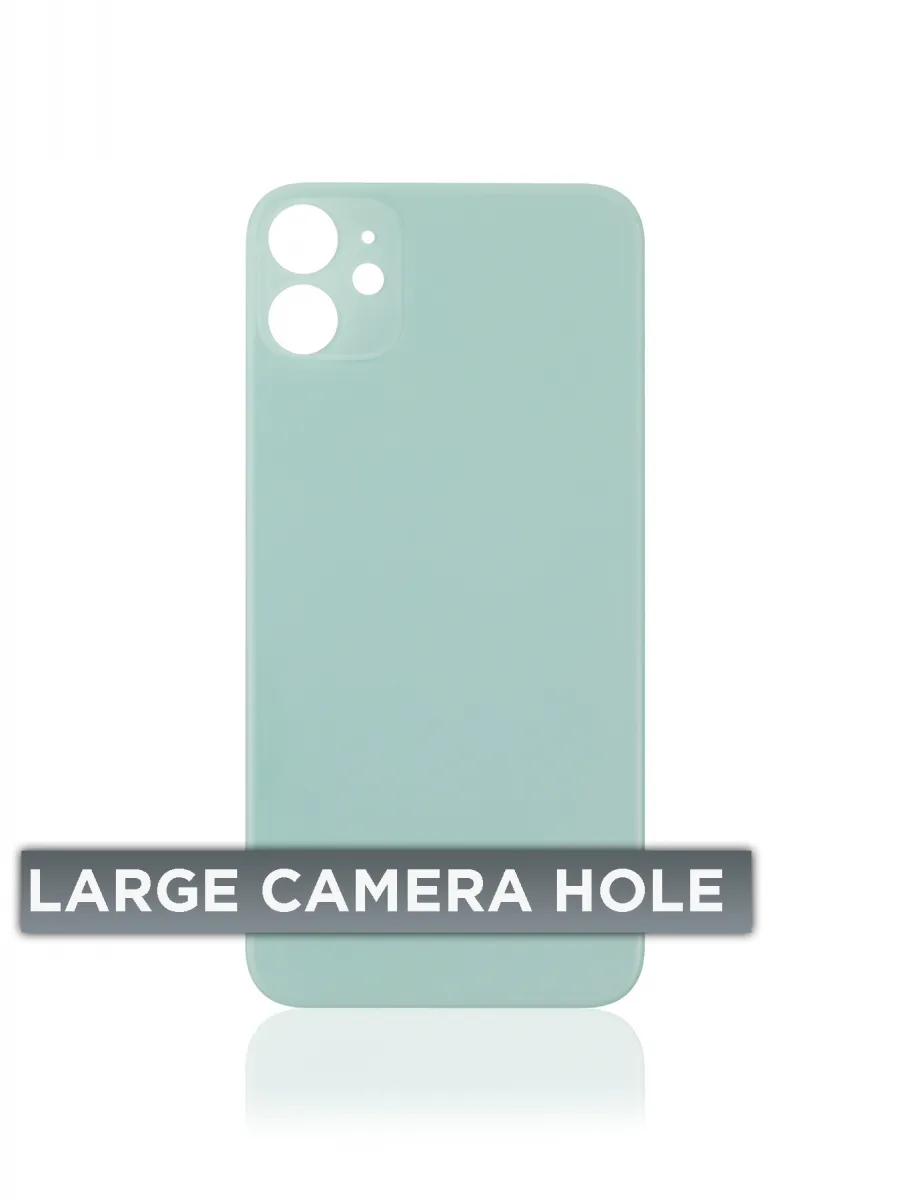 iPhone 11 için 3M Yapışkanlı Arka Cam (Büyük Kamera Deliği) (Yeşil) iPhone 11 için 3M Yapışkanlı Arka Cam (Büyük Kamera Deliği) (Yeşil)