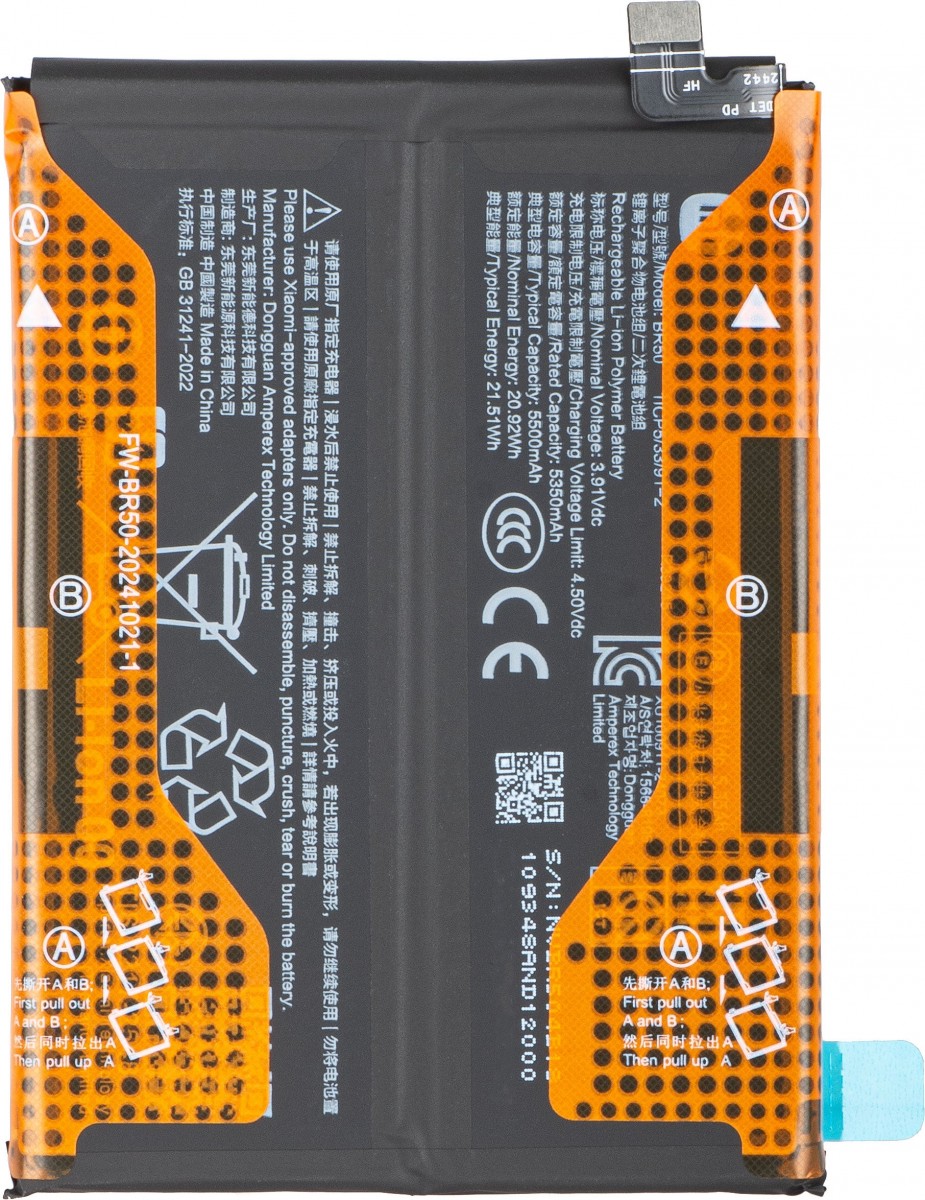 Xiaomi Redmi Note 14 4G Batarya Pil Orjinal Mah Logosuz Ürün BR50 Xiaomi Redmi Note 14 4G Batarya Pil Orjinal Mah Logosuz Ürün BR50