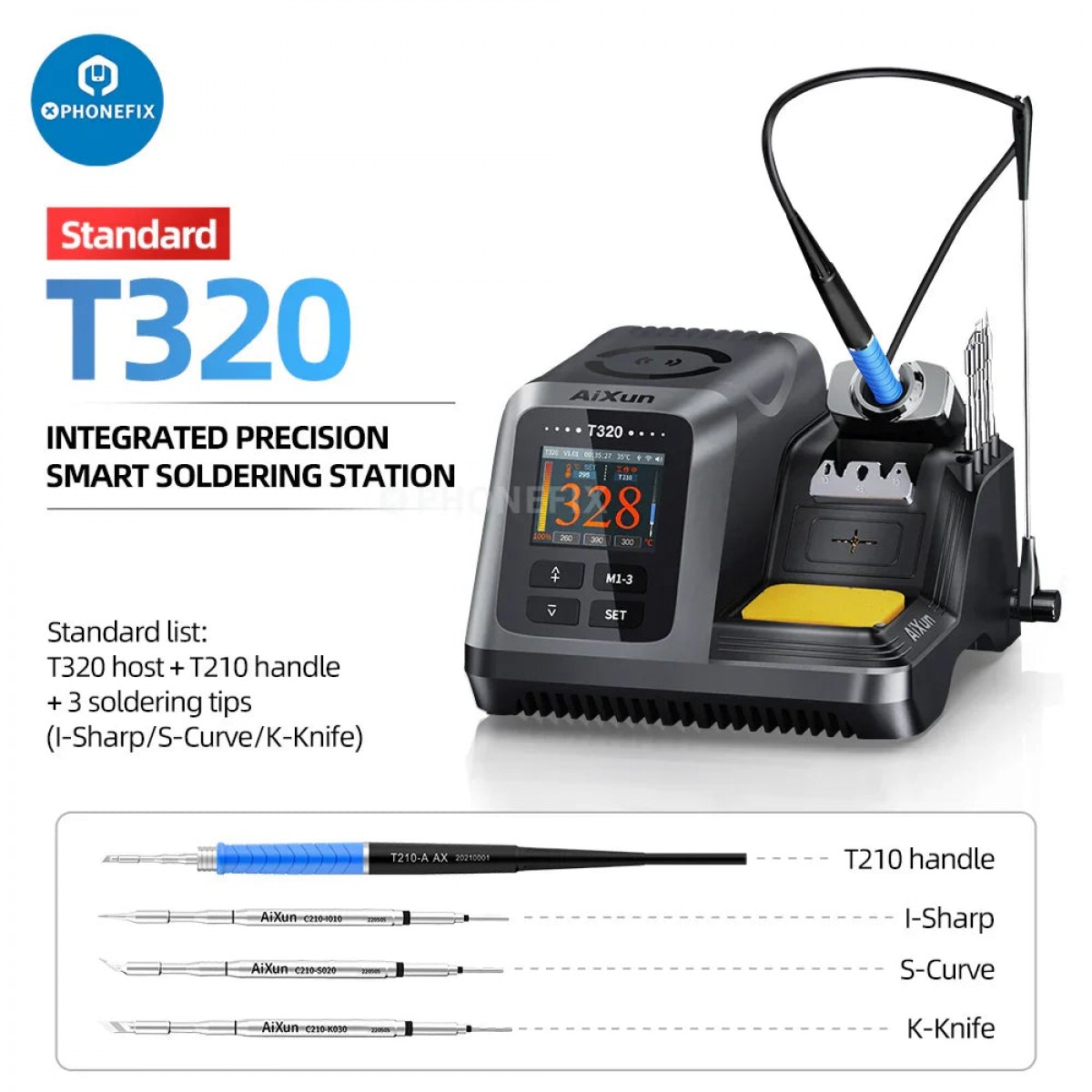 Aixun T320 C210 Kalem Havya Aixun T320 C210 Kalem Havya