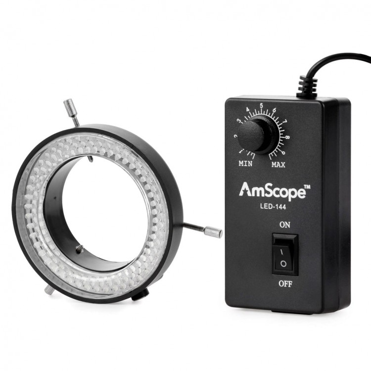 144 Ledli Mikroskop Led Siyah