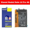 Xiaomi Redmi Note 12 PRO 4G Batarya Pil Orjinal Mah Logosuz Ürün BP4K