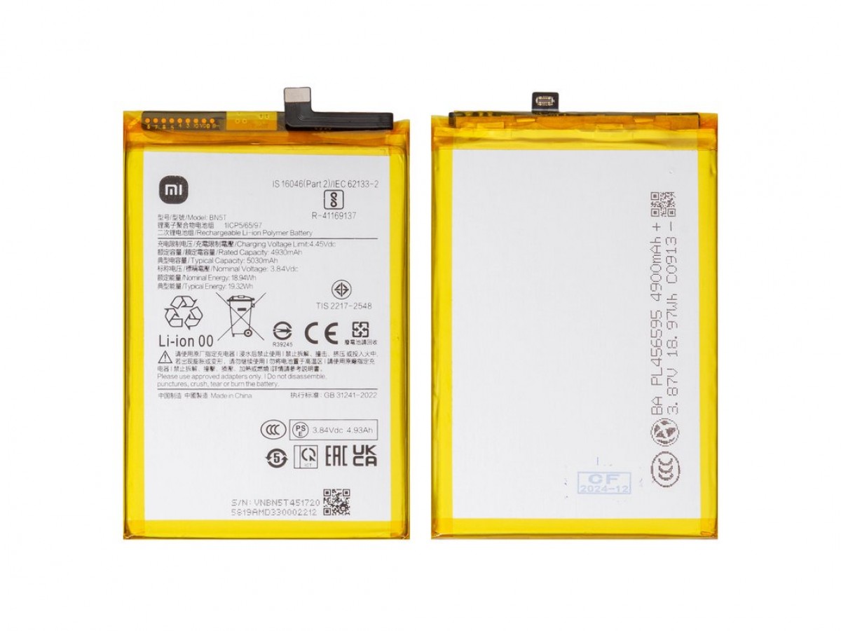 Xiaomi Poco M6 Batarya Pil Orjinal Mah Logosuz Ürün BN5T Xiaomi Poco M6 Batarya Pil Orjinal Mah Logosuz Ürün BN5T