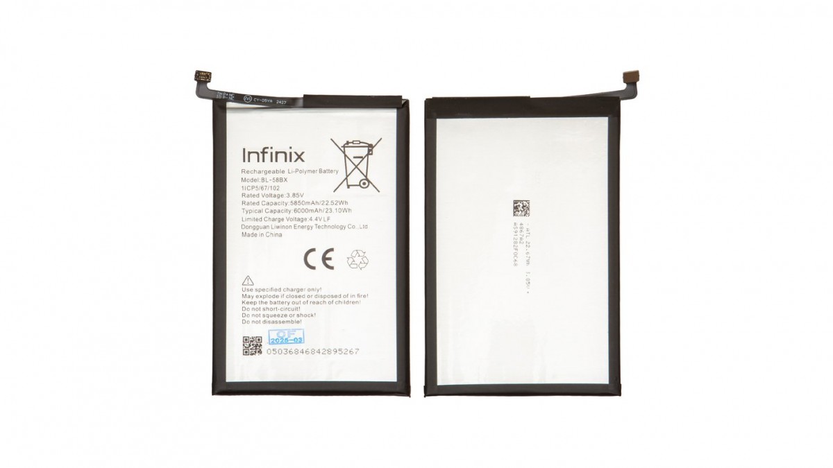 Infinix HOT 11 PLAY Batarya Pil Orjinal Mah Logosuz Ürün BL-58BX Infinix HOT 11 PLAY Batarya Pil Orjinal Mah Logosuz Ürün BL-58BX
