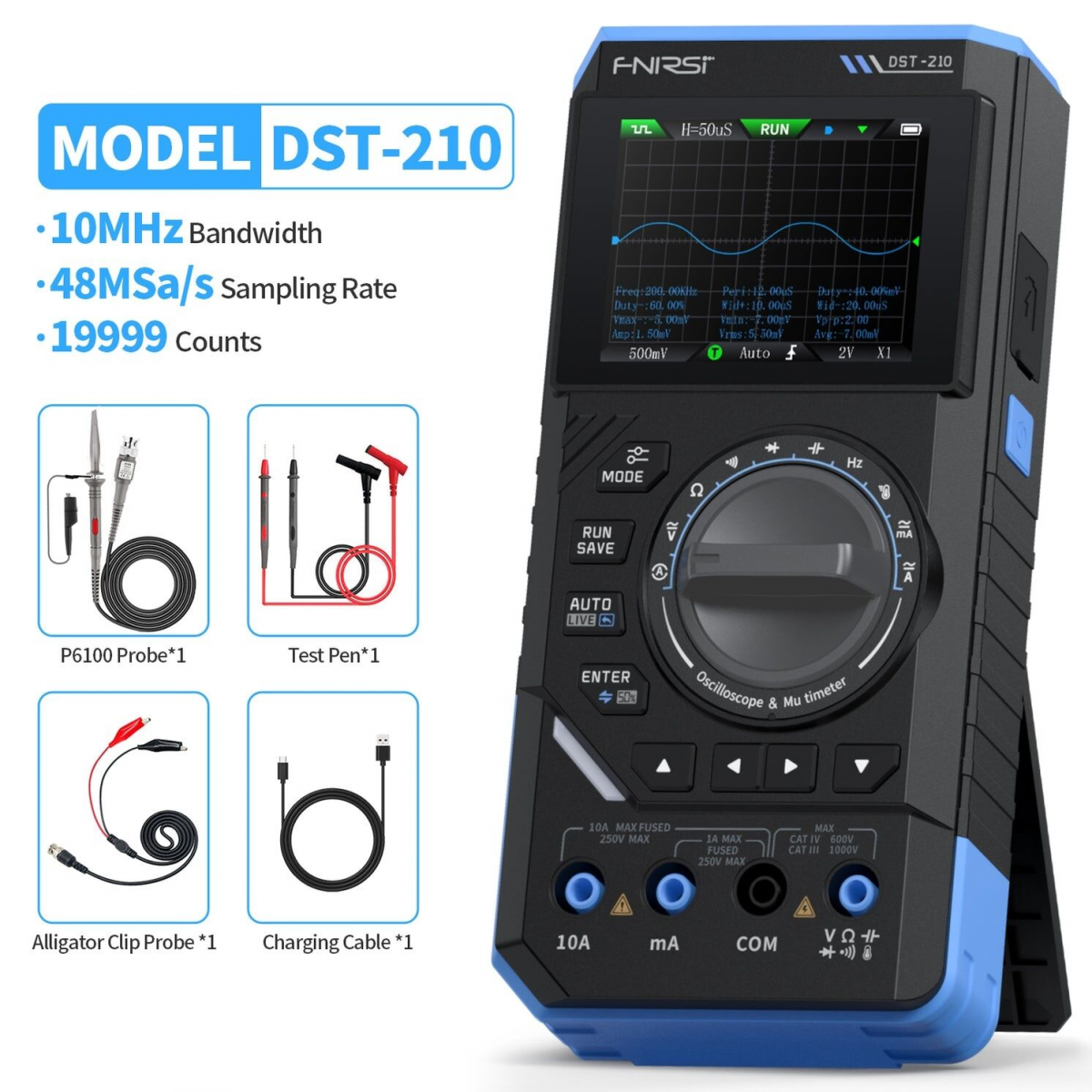 Fnirsi DST-210 Ölçü Aleti Fnirsi DST-210 Ölçü Aleti