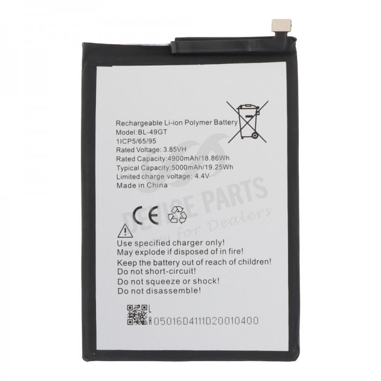Tecno Spark 9T Batarya Pil Orjinal Mah Logosuz Ürün BL-49GT