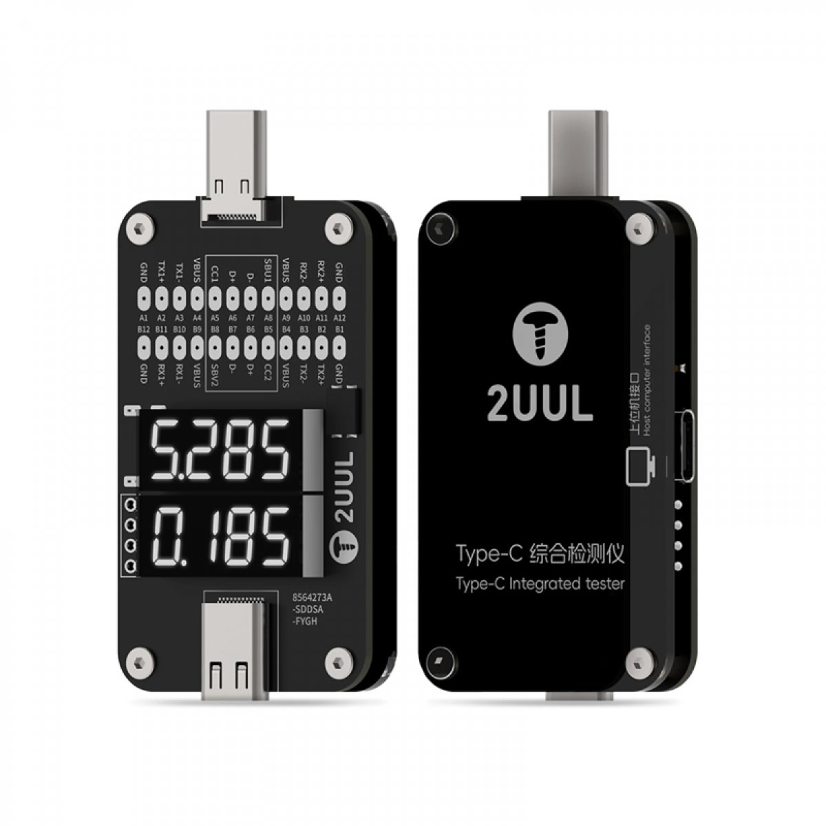 2UUL PW32 Type-C Şarj Soketi Test Aparatı