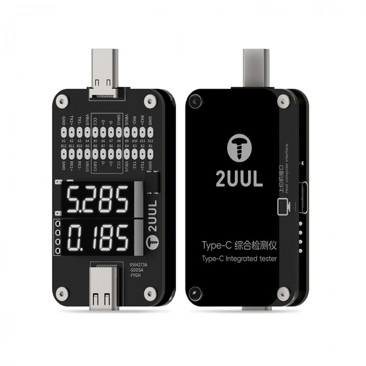 2UUL PW32 Type-C Şarj Soketi Test Aparatı