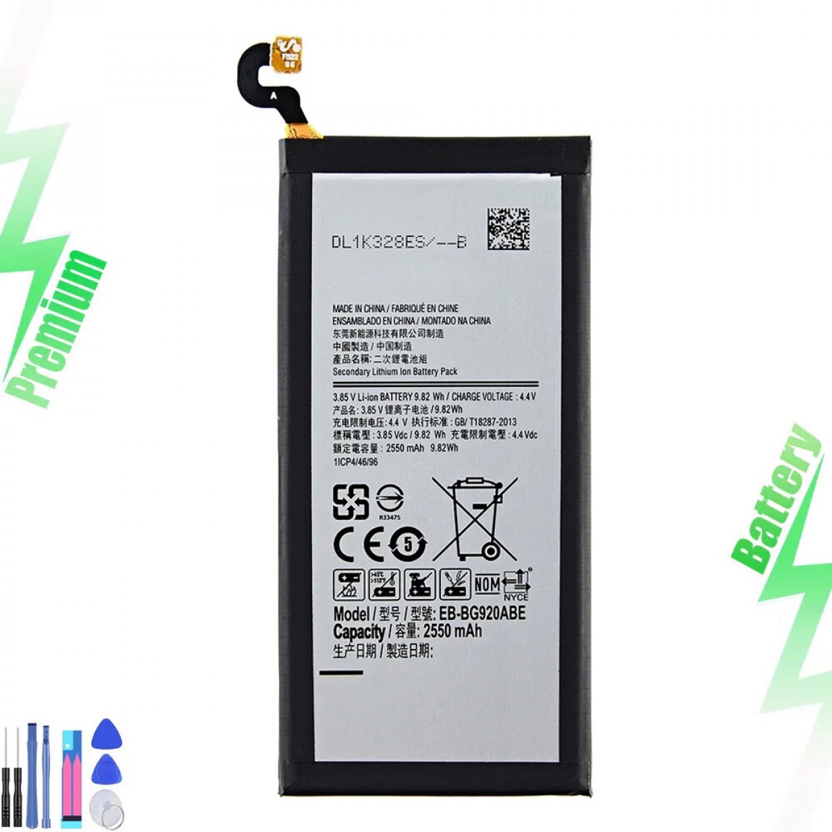 Samsung G920 (S6) Batarya Pil Orjinal Mah Logosuz Ürün EB-BG920ABY Samsung G920 (S6) Batarya Pil Orjinal Mah Logosuz Ürün EB-BG920ABY