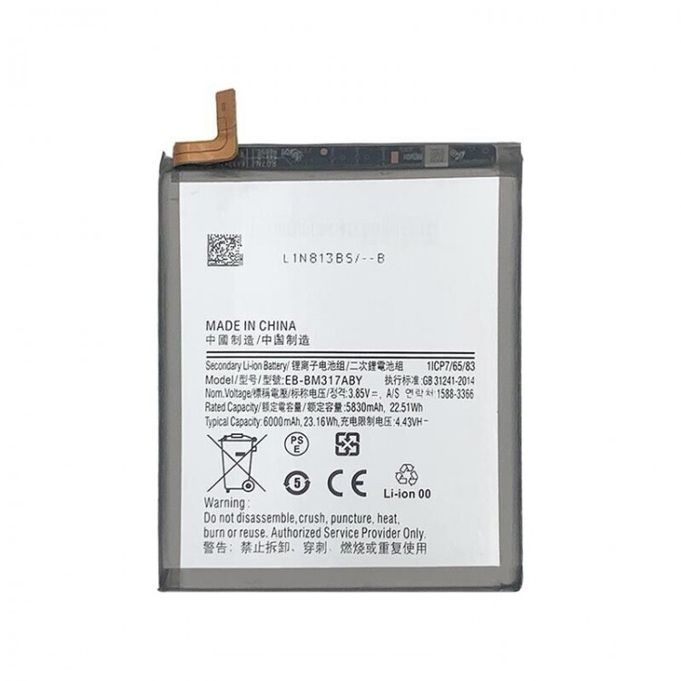 Samsung M31S Batarya Pil Orjinal Mah Logosuz Ürün EB-BM317ABY