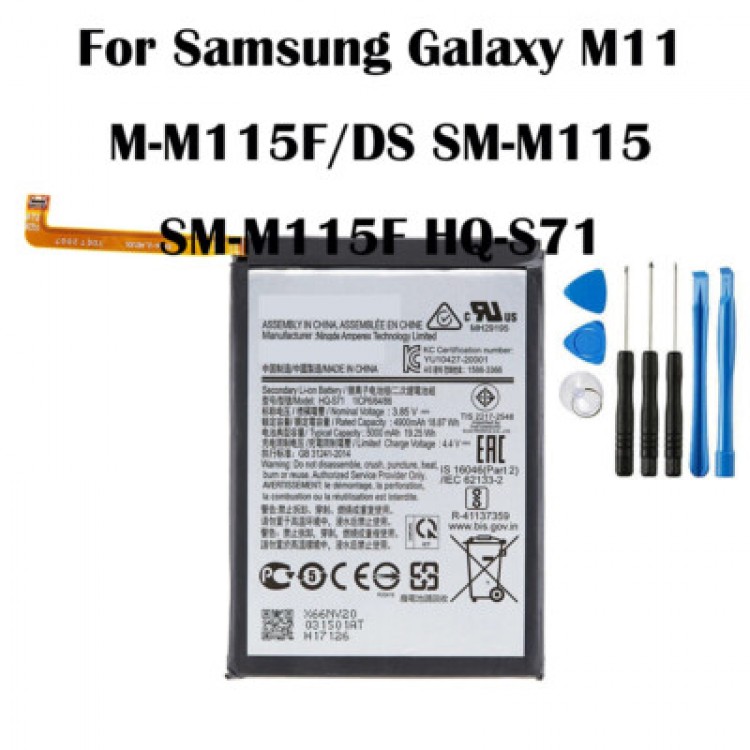 Samsung M11 Batarya Pil Orjinal Mah Logosuz Ürün EB-BM115ABY
