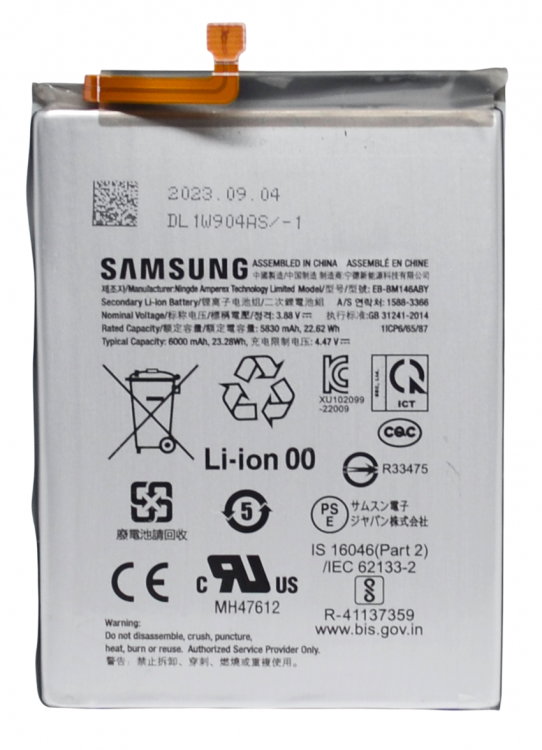 Samsung M34 Batarya Pil Orjinal Mah Logosuz Ürün EB-BM346ABY