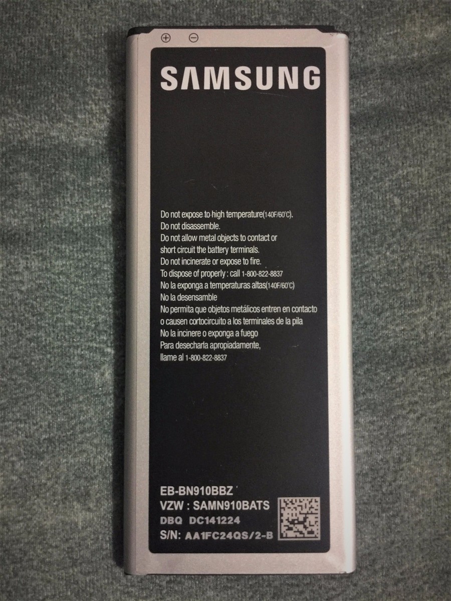 Samsung N910 (Note4) Batarya Pil Orjinal Mah Logosuz Ürün EB-BN910ABY Samsung N910 (Note4) Batarya Pil Orjinal Mah Logosuz Ürün EB-BN910ABY