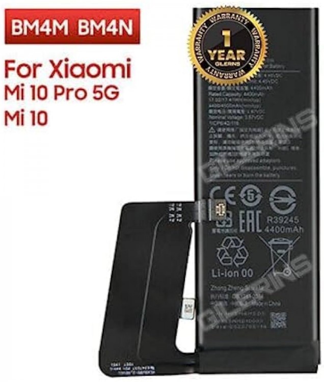 Xiaomi Mİ 10 PRO Batarya Pil Orjinal Mah Logosuz Ürün BM4P