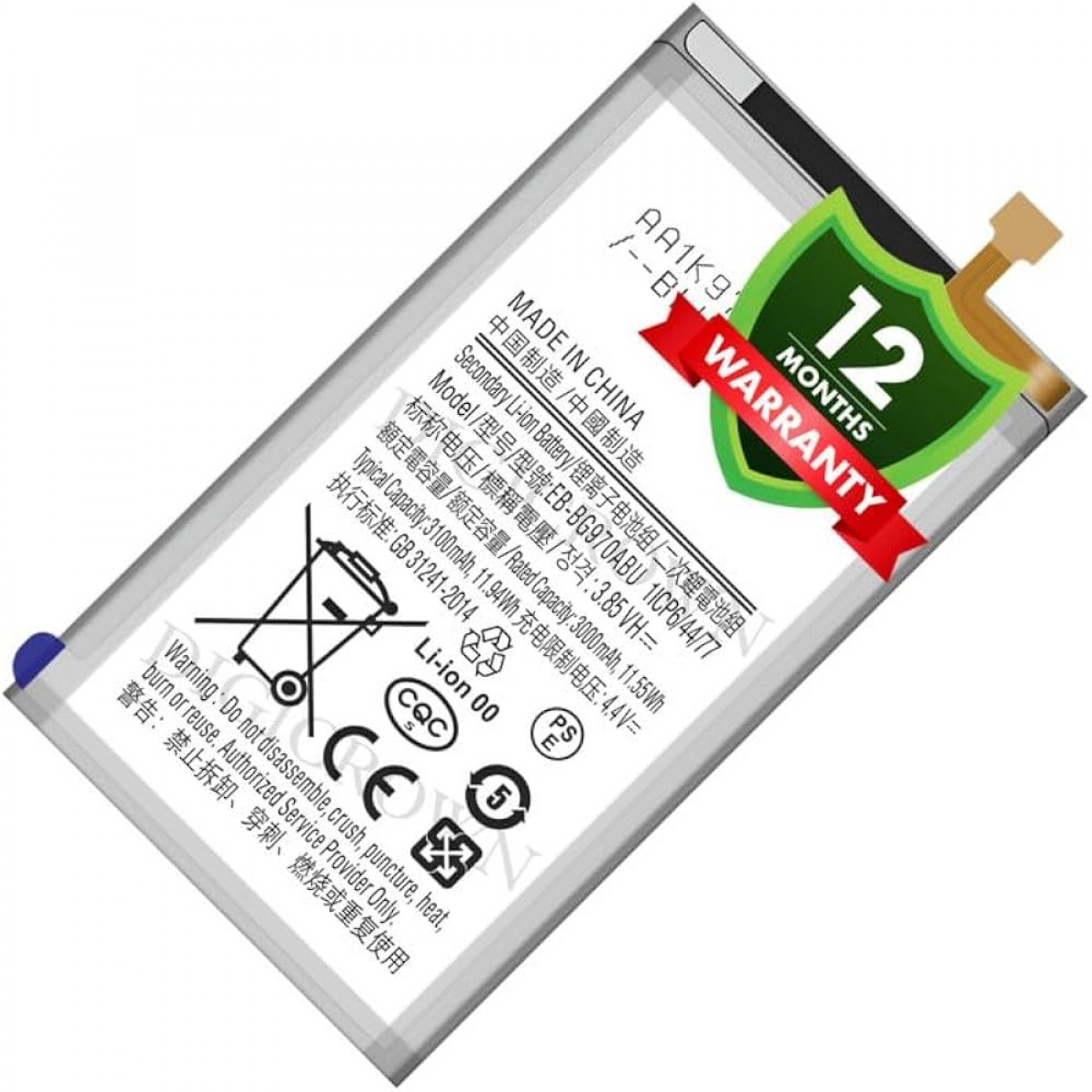 Samsung S10E Batarya Pil Orjinal Mah Logosuz Ürün EB-BG970ABY