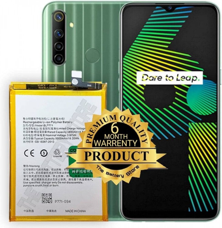 Oppo Rebo 6 PRO Batarya Pil Orijinal Kapasite Logosuz Ürün BLP771 (1. Kalitedir)