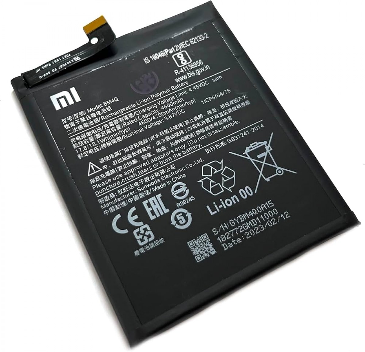 Xiaomi Poco F2 PRO Batarya Pil Orjinal Mah Logosuz Ürün BM4Q