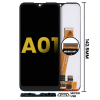 Samsung A01 Ekran Dokunmatik Orijinal UZUN FiLM Çitasız (Çerçevesiz)