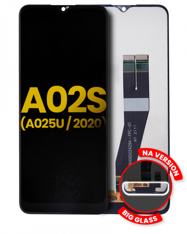 Samsung A02s ekran dokunmatik Orijinal UNIVERSAL Çitasız (Çerçevesiz)