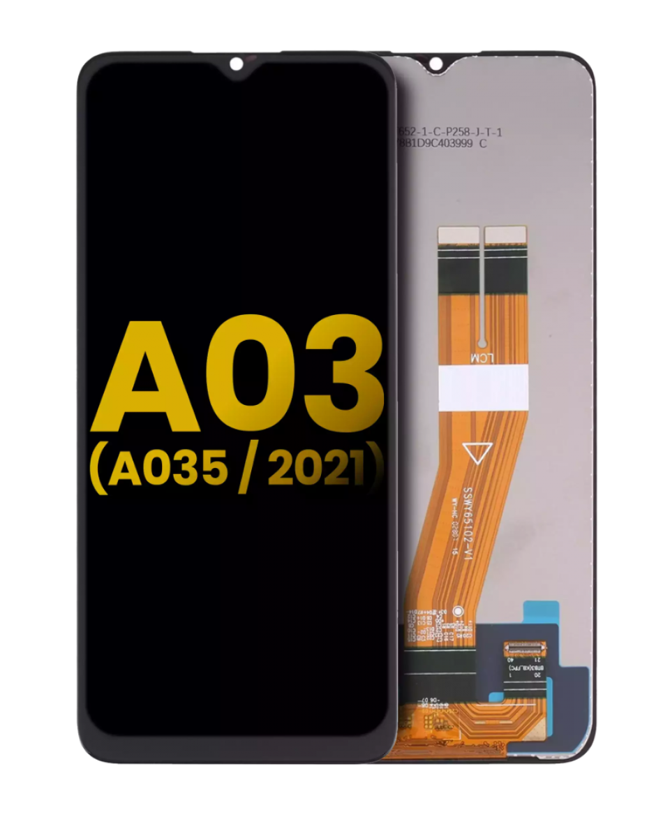 Samsung A03 ekran dokunmatik Orijinal UNIVERSAL Çitasız (Çerçevesiz)