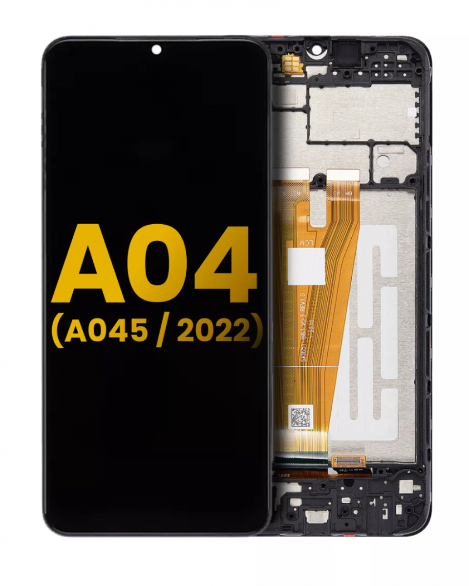 Samsung A04 Çıtalı Ekran Dokunmatik Orijinal Samsung A04 Çıtalı Ekran Dokunmatik Orijinal