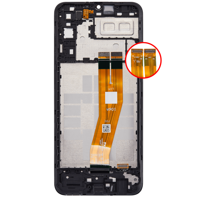 Samsung A04e Çıtalı Ekran Dokunmatik Orijinal