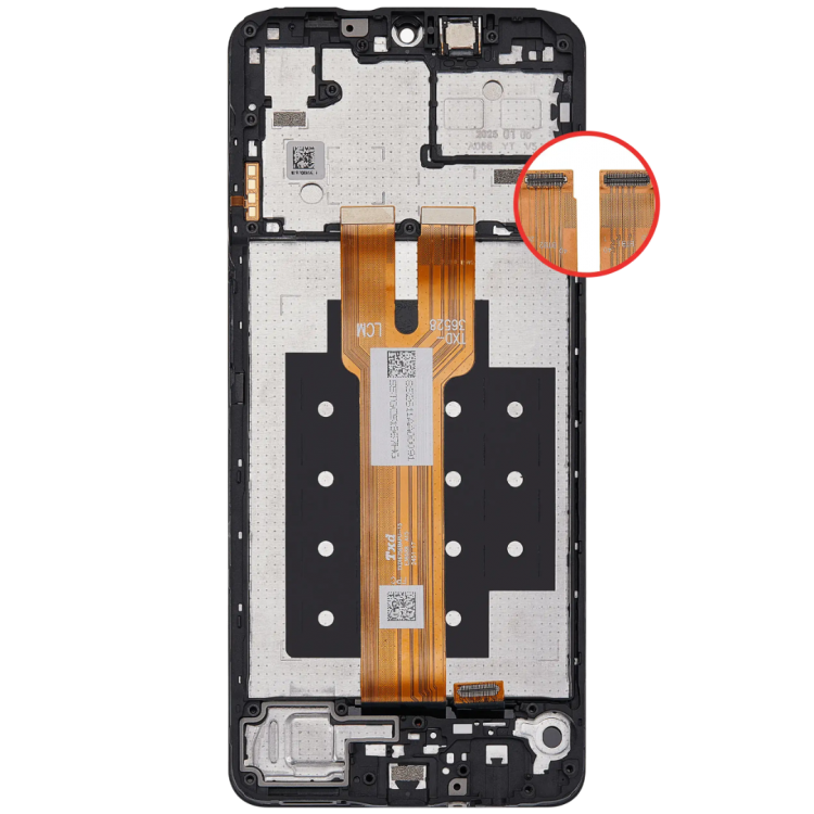 Samsung A06 5G Çıtalı Ekran Dokunmatik Orijinal