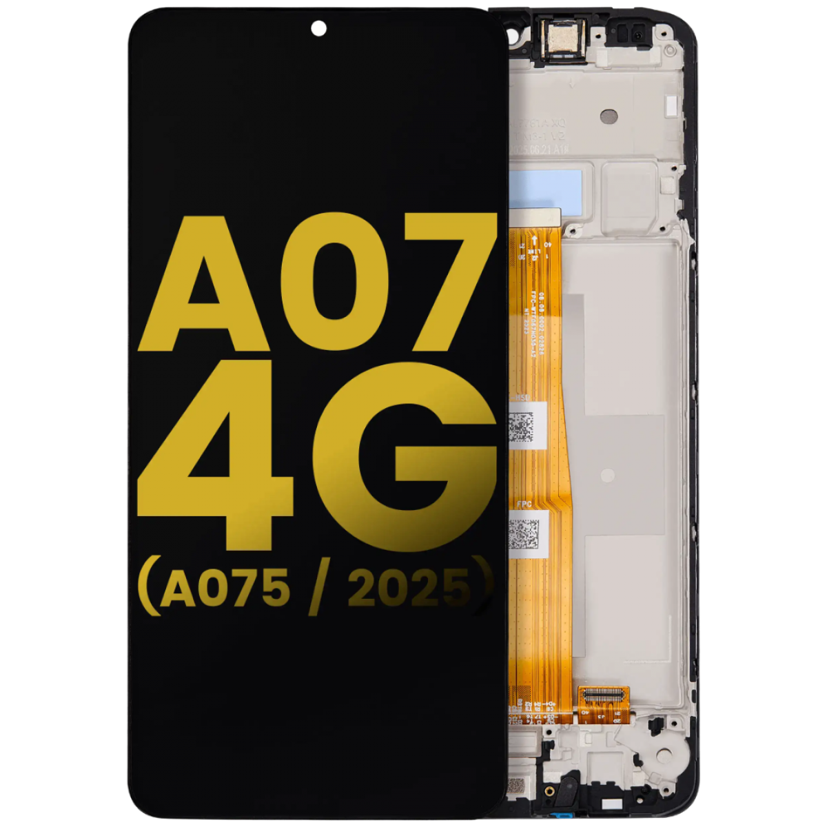 Samsung A07 4G Çıtalı Ekran Dokunmatik Orijinal