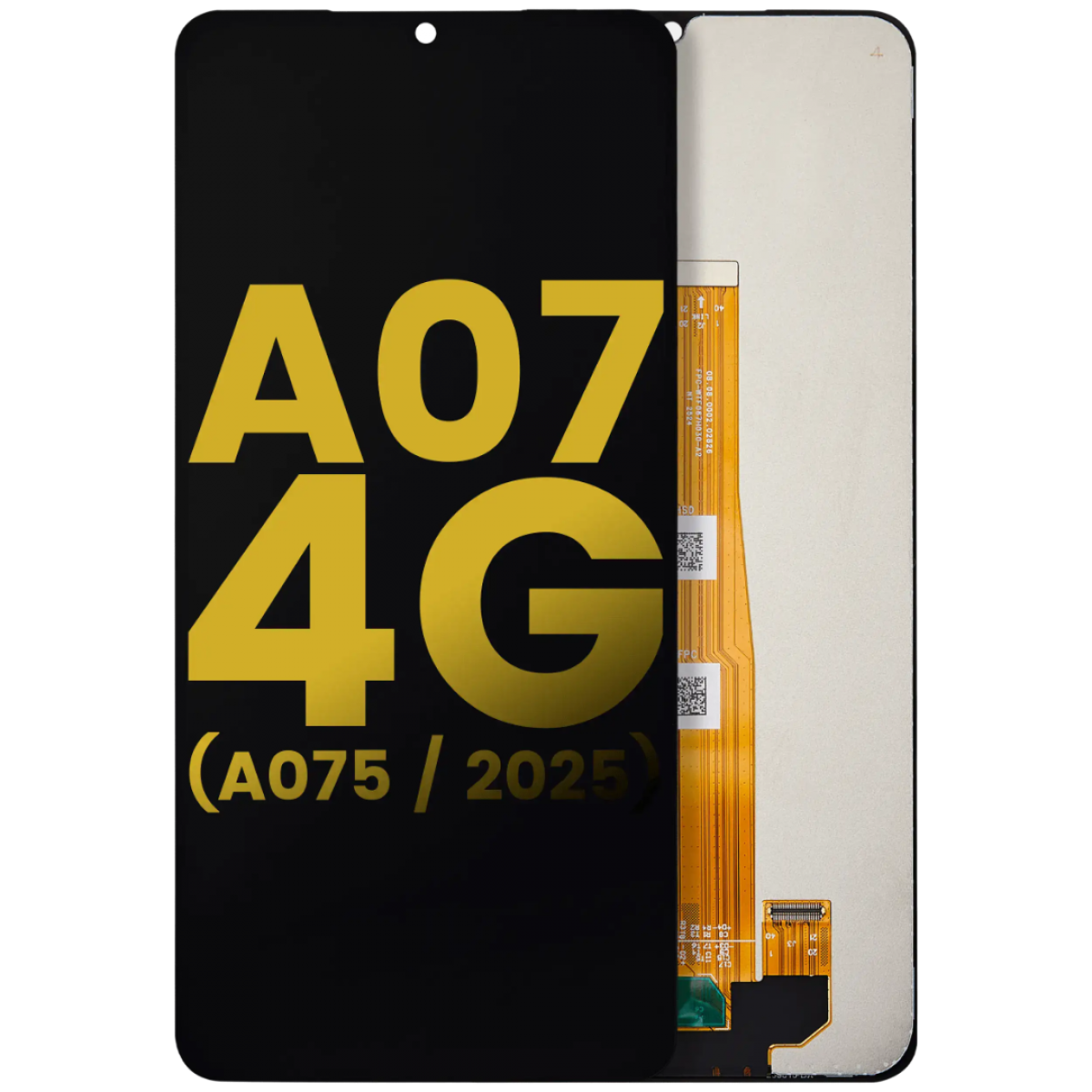 Samsung A07 4G ekran dokunmatik Orijinal Çitasız (Çerçevesiz)
