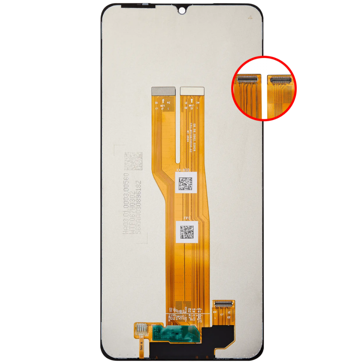 Samsung A07 4G ekran dokunmatik Orijinal Çitasız (Çerçevesiz)