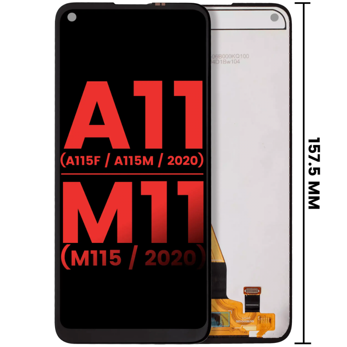 Samsung A11 ekran dokunmatik Orijinal Çitasız (Çerçevesiz) Samsung A11 ekran dokunmatik Orijinal Çitasız (Çerçevesiz)