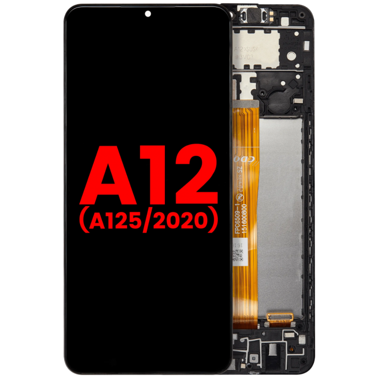 Samsung A12 Çıtalı ekran dokunmatik Orijinal