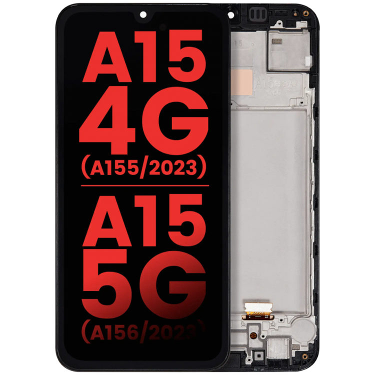 Samsung A15 4G Çıtalı ekran dokunmatik OLED