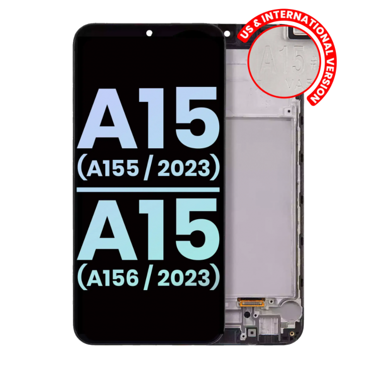 Samsung A15 5G Çıtalı ekran dokunmatik OLED