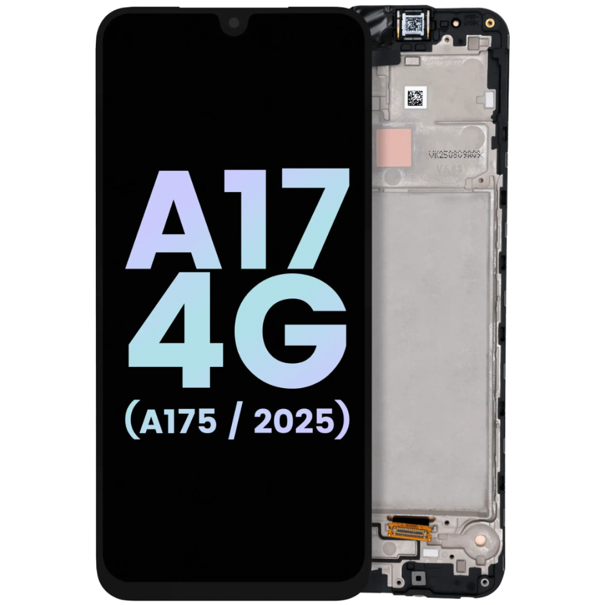 Samsung A17 4G Çıtalı ekran dokunmatik OLED