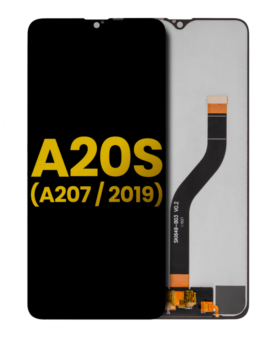 Samsung A20s Ekran Dokunmatik Orijinal Çitasız (Çerçevesiz)
