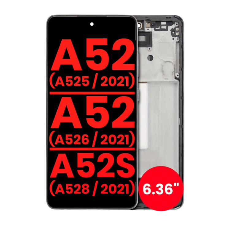 Samsung A52 5G Çıtalı ekran dokunmatik OLED