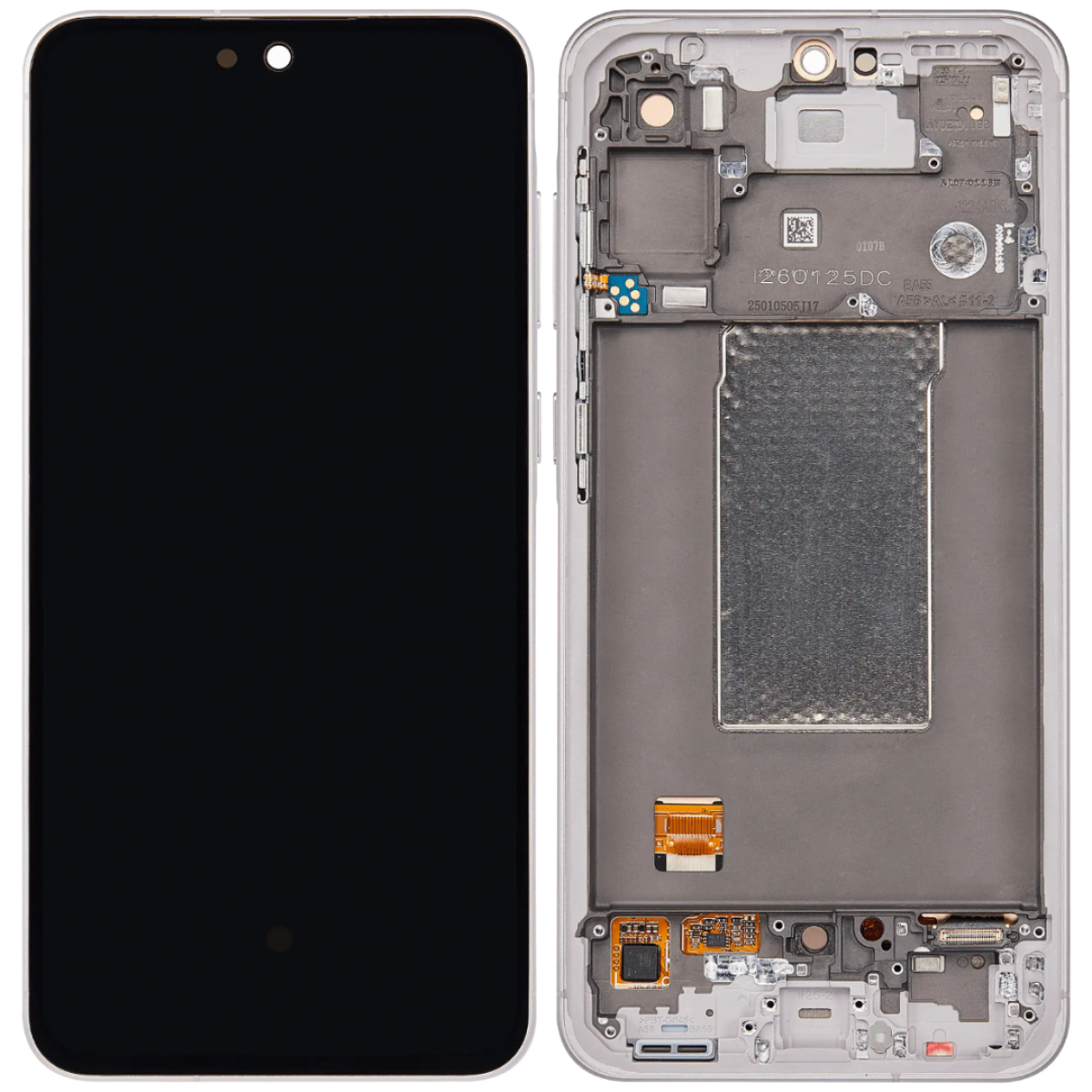 Samsung A56 5G Çıtalı Ekran Dokunmatik Siyah OLED